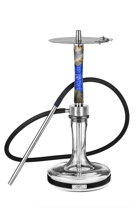 Geometry Hookah Big Bro Stab | Grey-Blue