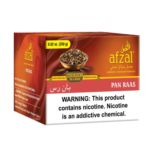 Afzal Pan Raas Hookah Tobacco 1kg