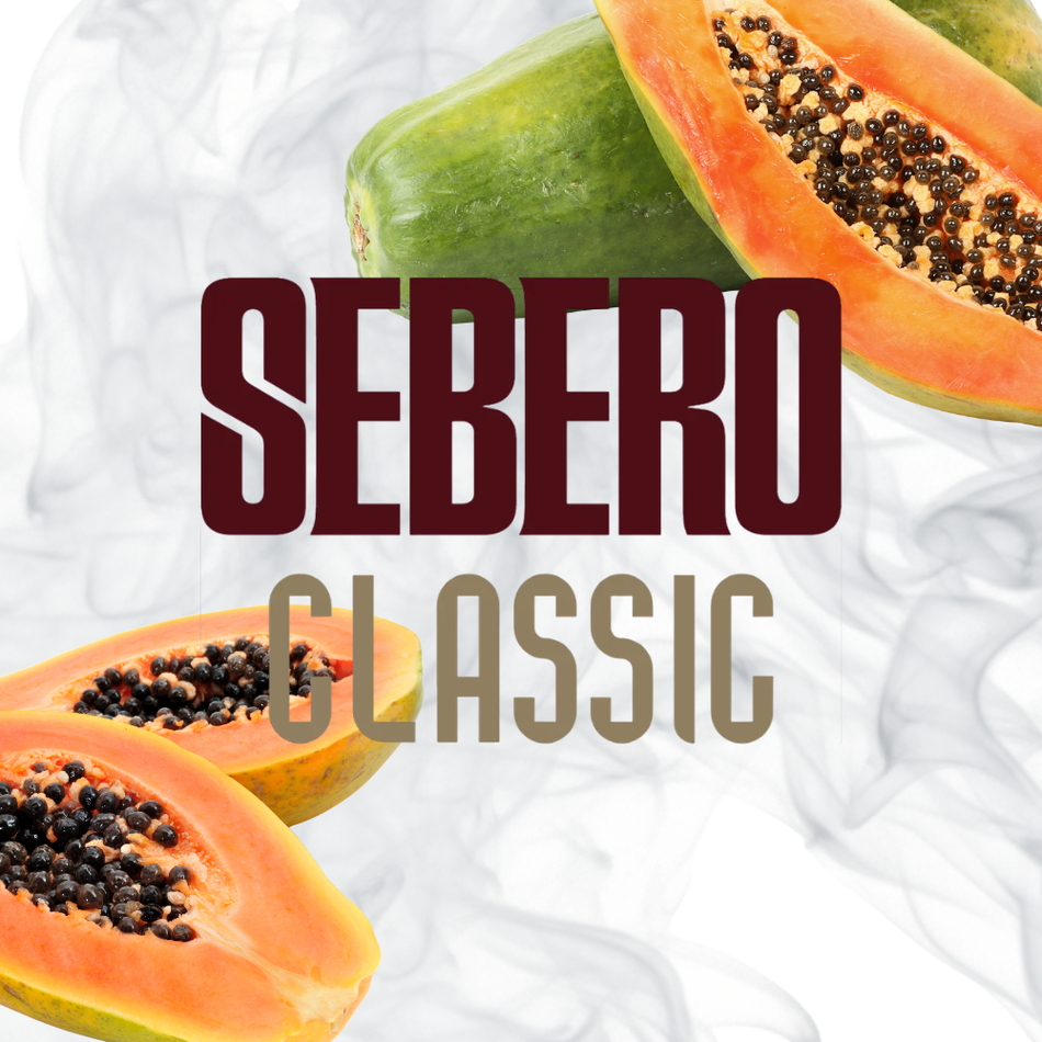Sebero Classic Papaya Hookah Tobacco 200g