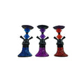 Pumpkin Hookah 9″ Two Hose Mix Colors
