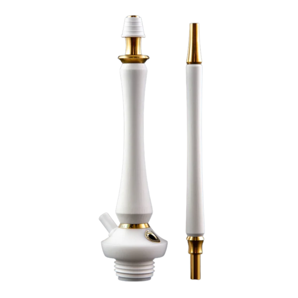 Union Hookah Sleek PVD White