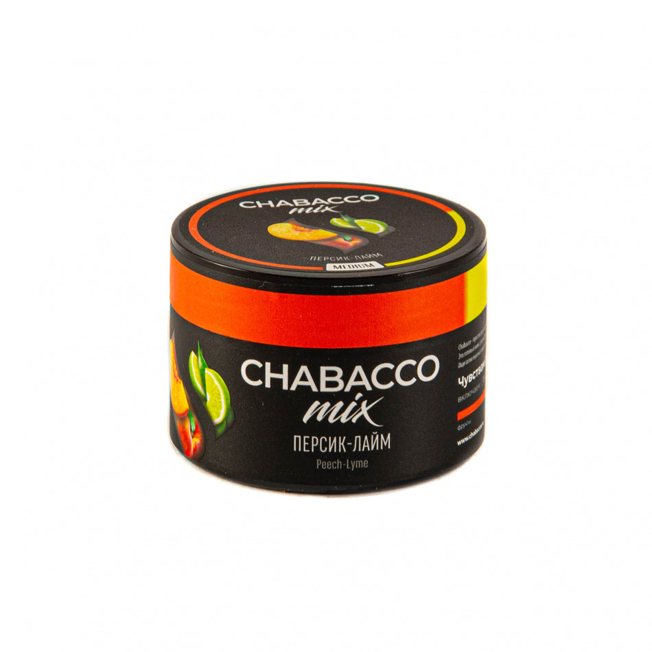 Chabacco Peach Lime Hookah Tobacco 50g