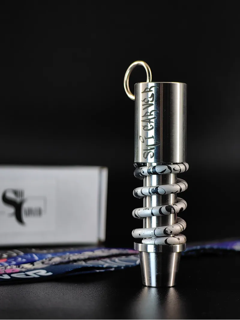 Shi Carver Spring 2.0 Mouthpiece Silver Black