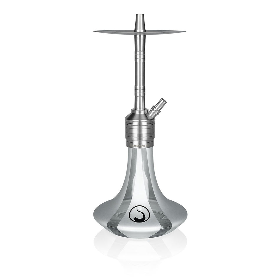 Steamulation Mini Gen.II Silver Matte Metallic Hookah