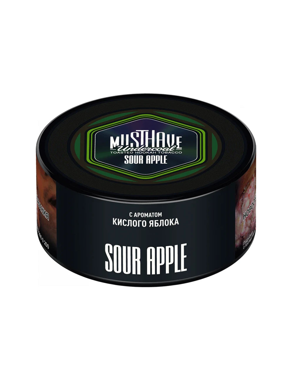 Musthave Sour Apple Hookah Tobacco 125g