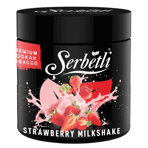 Serbetli Strawberry Milkshake Hookah Tobacco 250gr