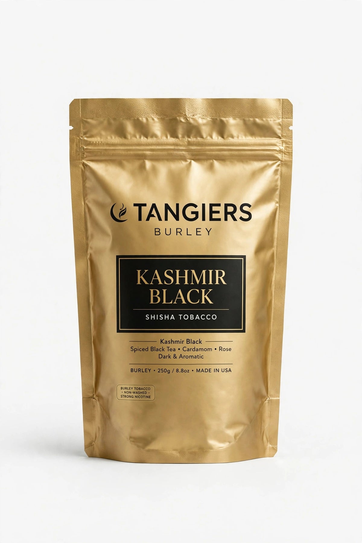 Tangiers Kashmir Black Burley 100gr