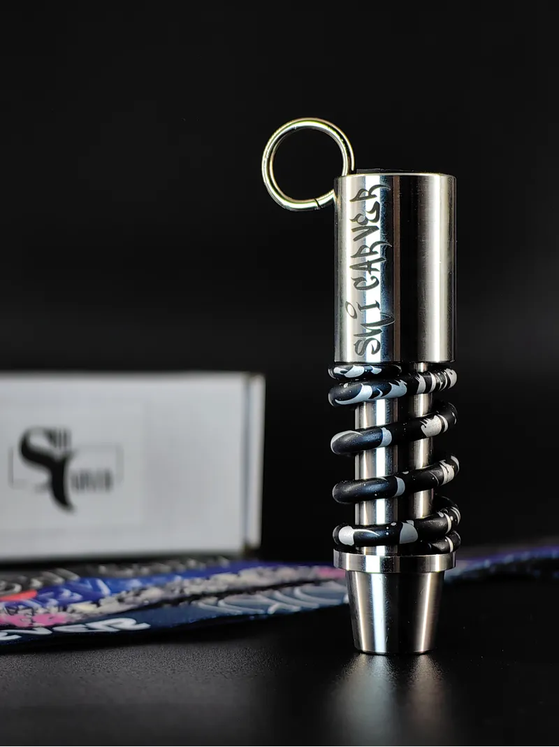 Shi Carver Spring 2.0 Mouthpiece Black Silver
