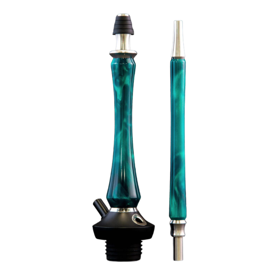 Union Hookah Sleek Acrylic Turquoise