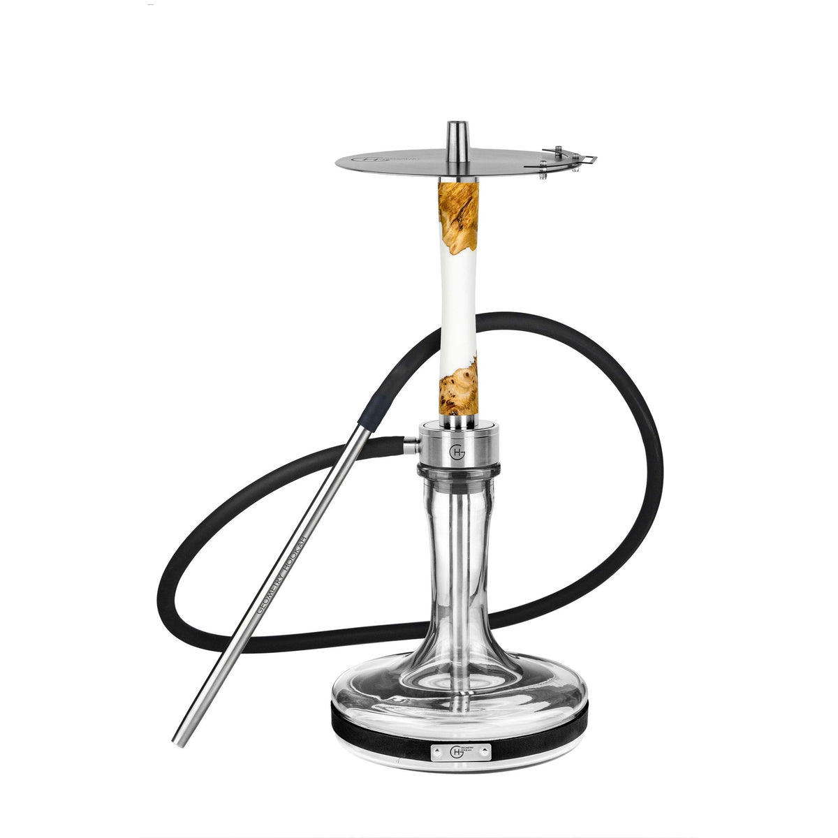 Geometry Hookah Big Bro Stab | Gold-White