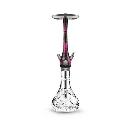 Wookah Black Pink Body & Base Bloom