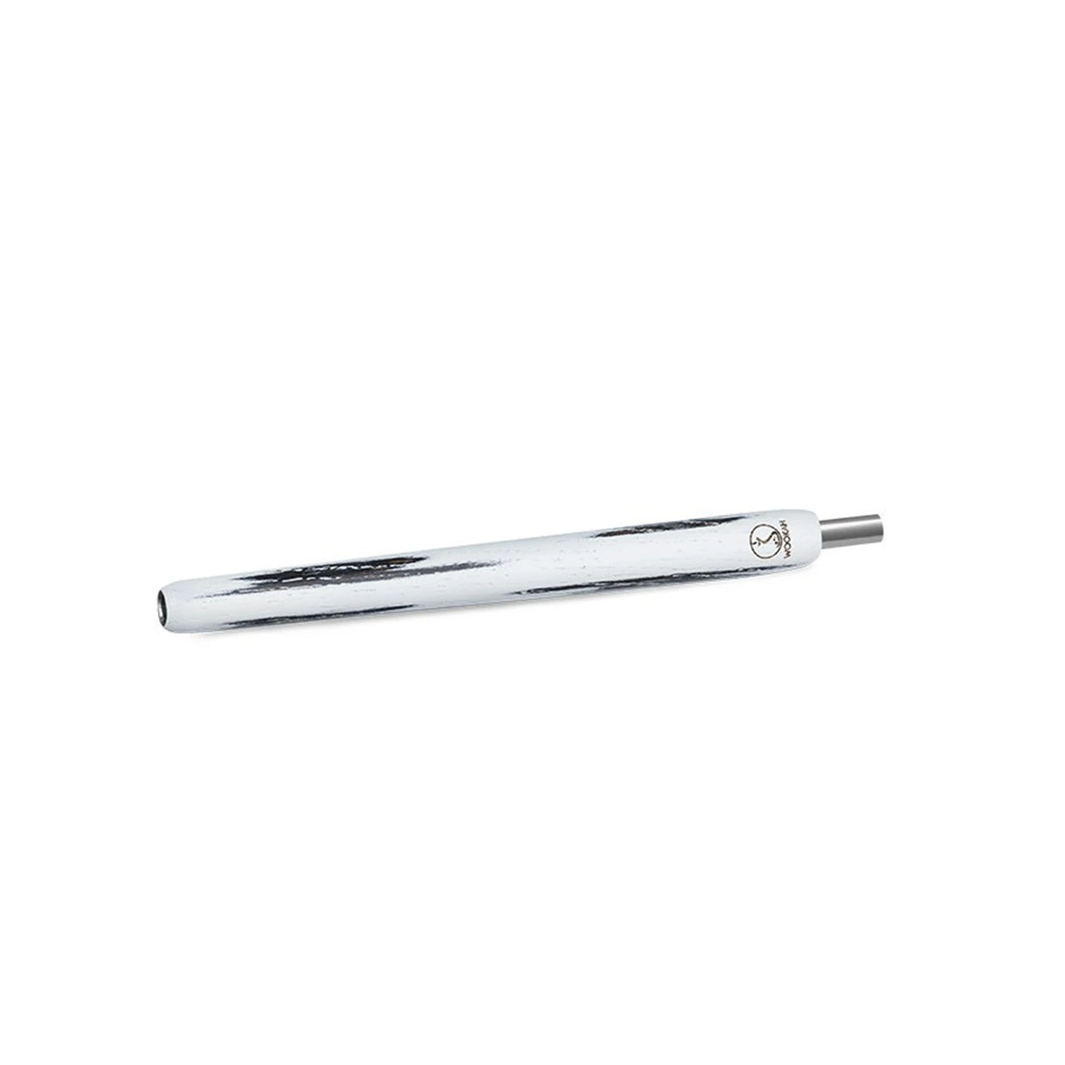 WOOKAH Wooden Mouthpiece White/Black Standard