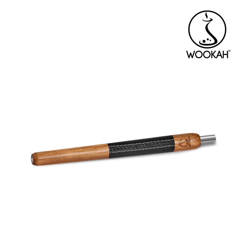 WOOKAH – Mouthpiece Leather Black OAK