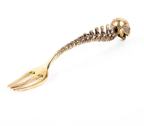 FOURCHETTE MAKLAUD FORK SKULL