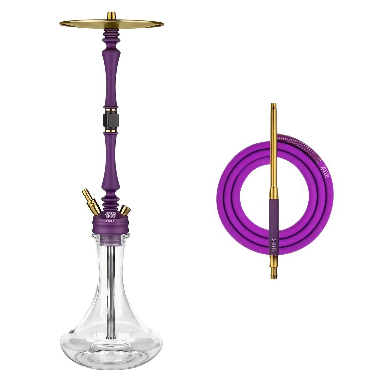 Hoob Hookah Mars Royal Purple - SoBe Hookah