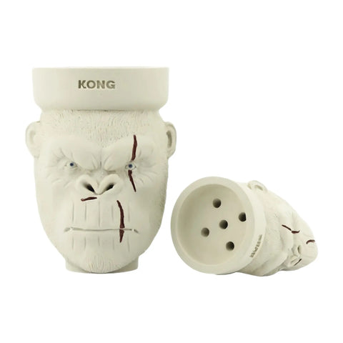 Kong Hookah Bowl King - Kong White