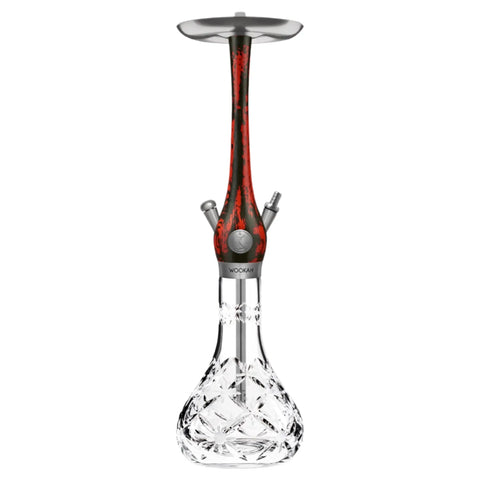 WOOKAH Black Red Hookah