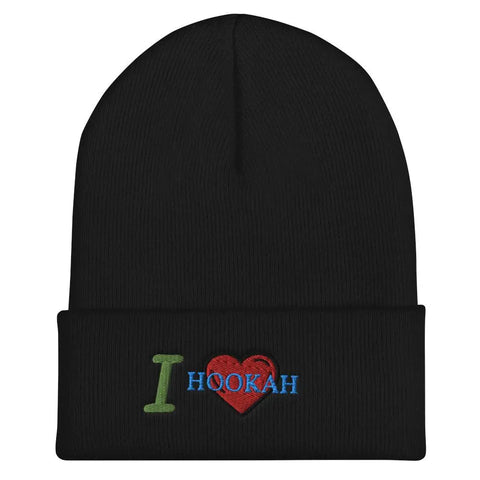 Cuffed Beanie I Love Hookah