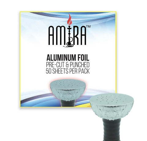 Pre - cut - Punched Hookah Aluminum Foil Amira