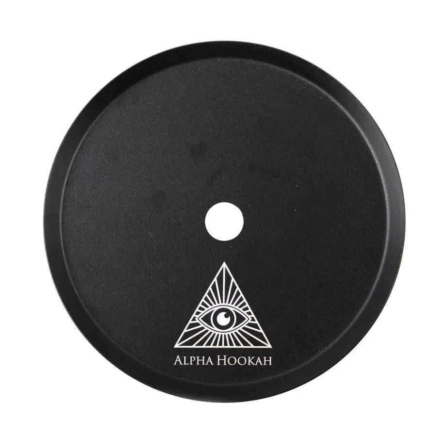 Alpha Hookah Classic Tray Black - SoBe Hookah