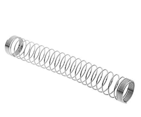 Silicone Hose Spring Silver