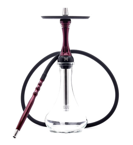 Alpha Model X Hookah Candy Red - SoBe Hookah