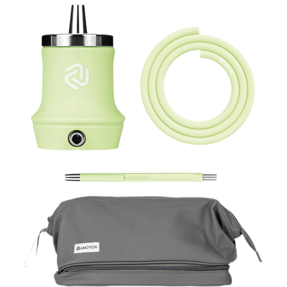 Amotion Roam Travel Hookah Set - Lime - SoBe Hookah