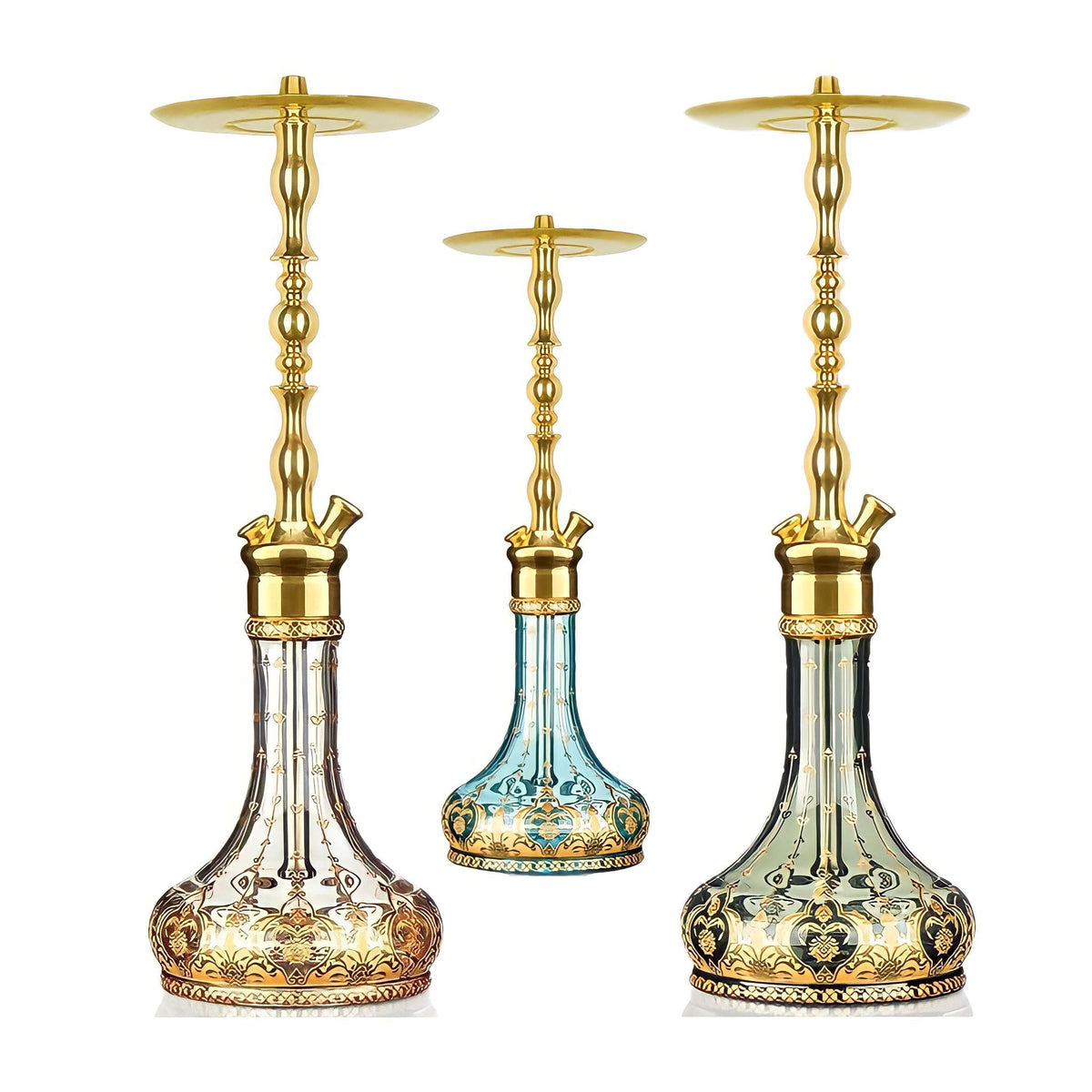 ATH T-Brass BA Collection Hurrem Hookah with Base - SoBe Hookah