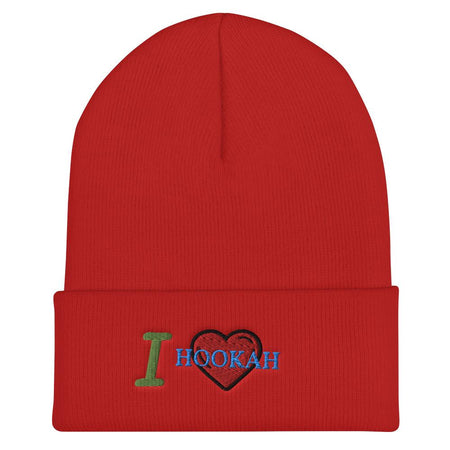 Cuffed Beanie I Love Hookah - SoBe Hookah