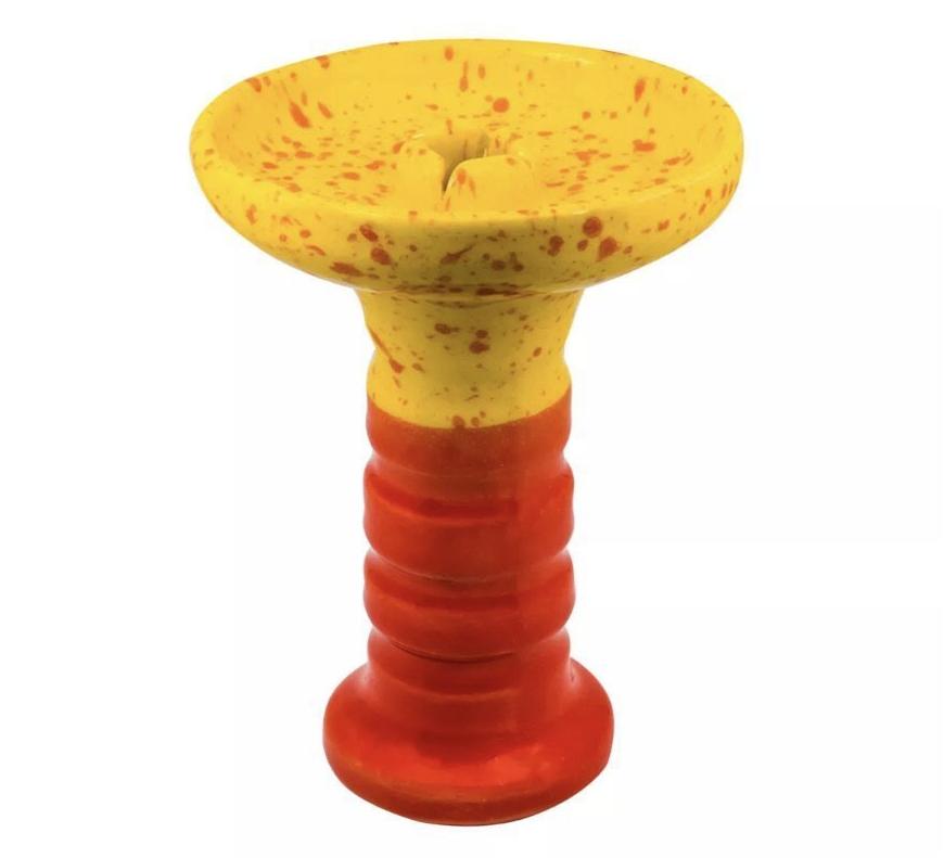 Harvik Hookah Bowl BLAST yellow-red - SoBe Hookah