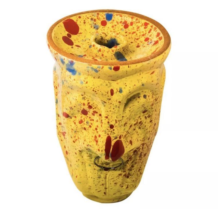 Harvik hookah bowl TIKI YELLOW - SoBe Hookah