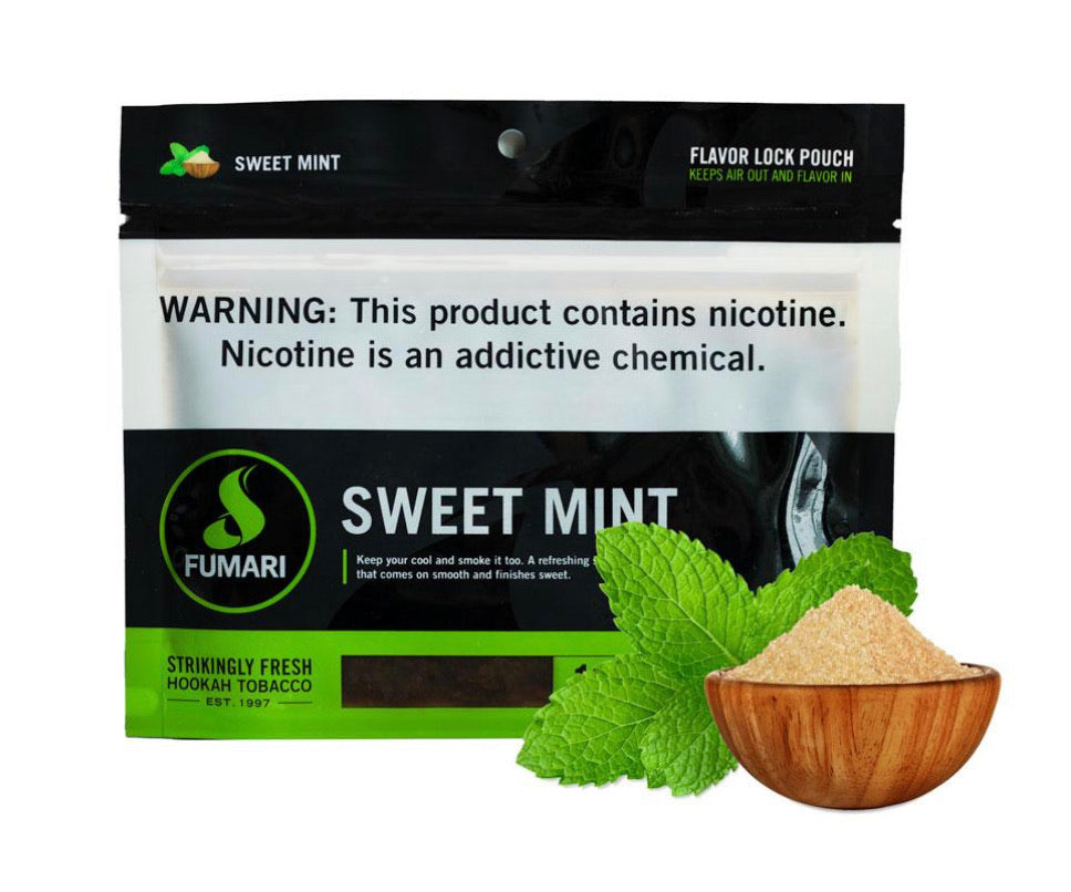 Fumari Tobacco 100 Grams - Sweet Mint