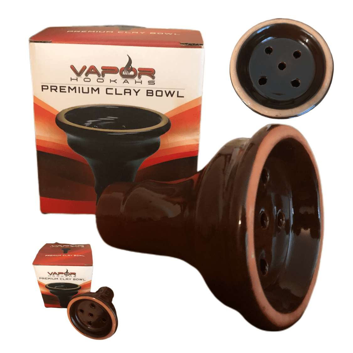 Large Khalil Mamoon Clay Hookah Bowl - SoBe Hookah