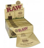 RAW Organic Artesano Kingsize Slim Rolling Paper w/ Tips & Tray - 15 Count Box